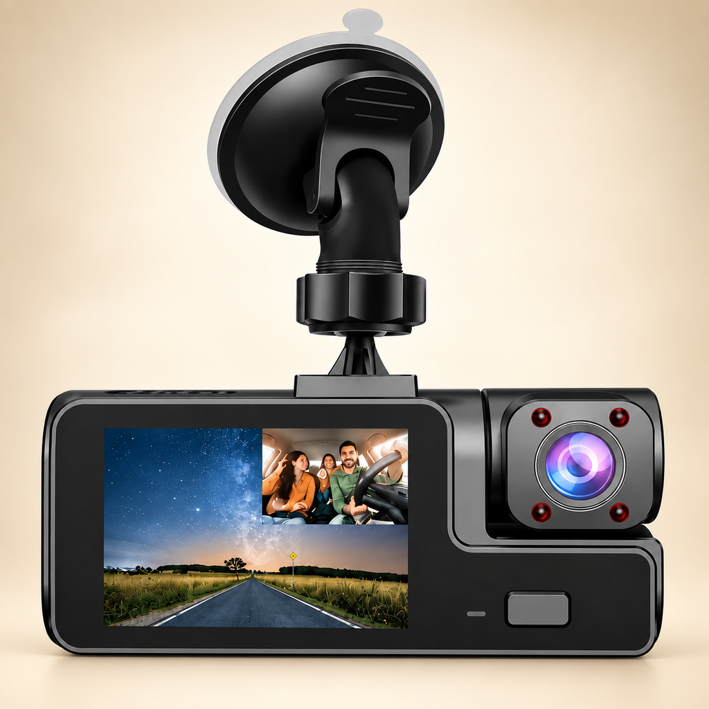 Front & Inside view Dashcam